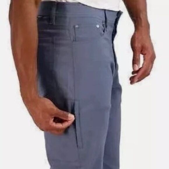 GERRY Venture Hiking Work Commuter Tech Pant 40x30 Cargo Utility Blue Grey 1 NWT - Picture 13 of 14